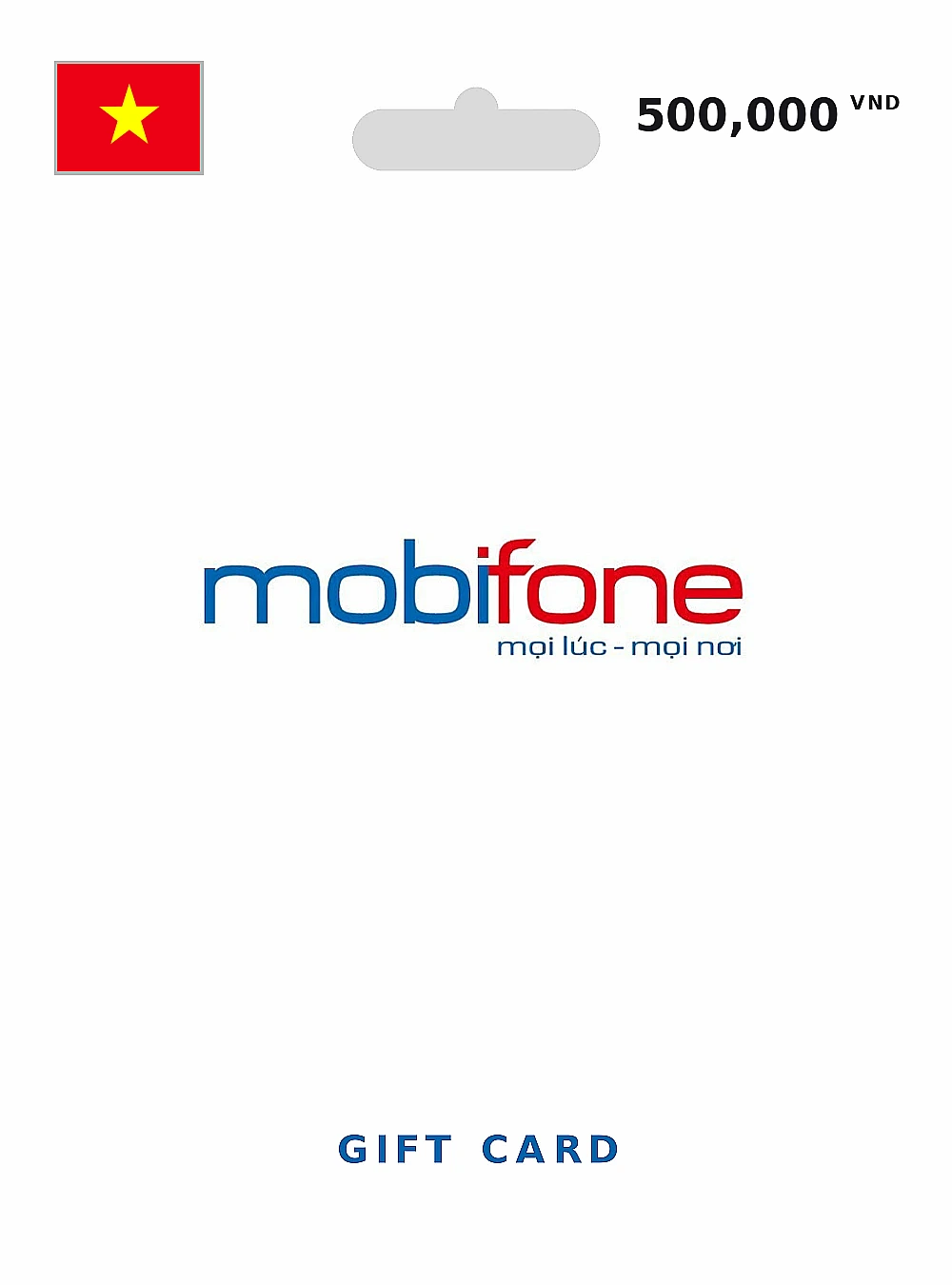 Mobifone Gift Card 500000 VND VIETNAM