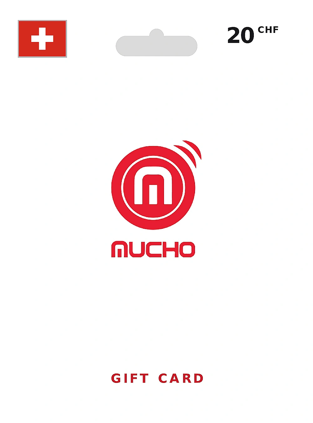 Mucho Gift Card 20 CHF SWITZERLAND