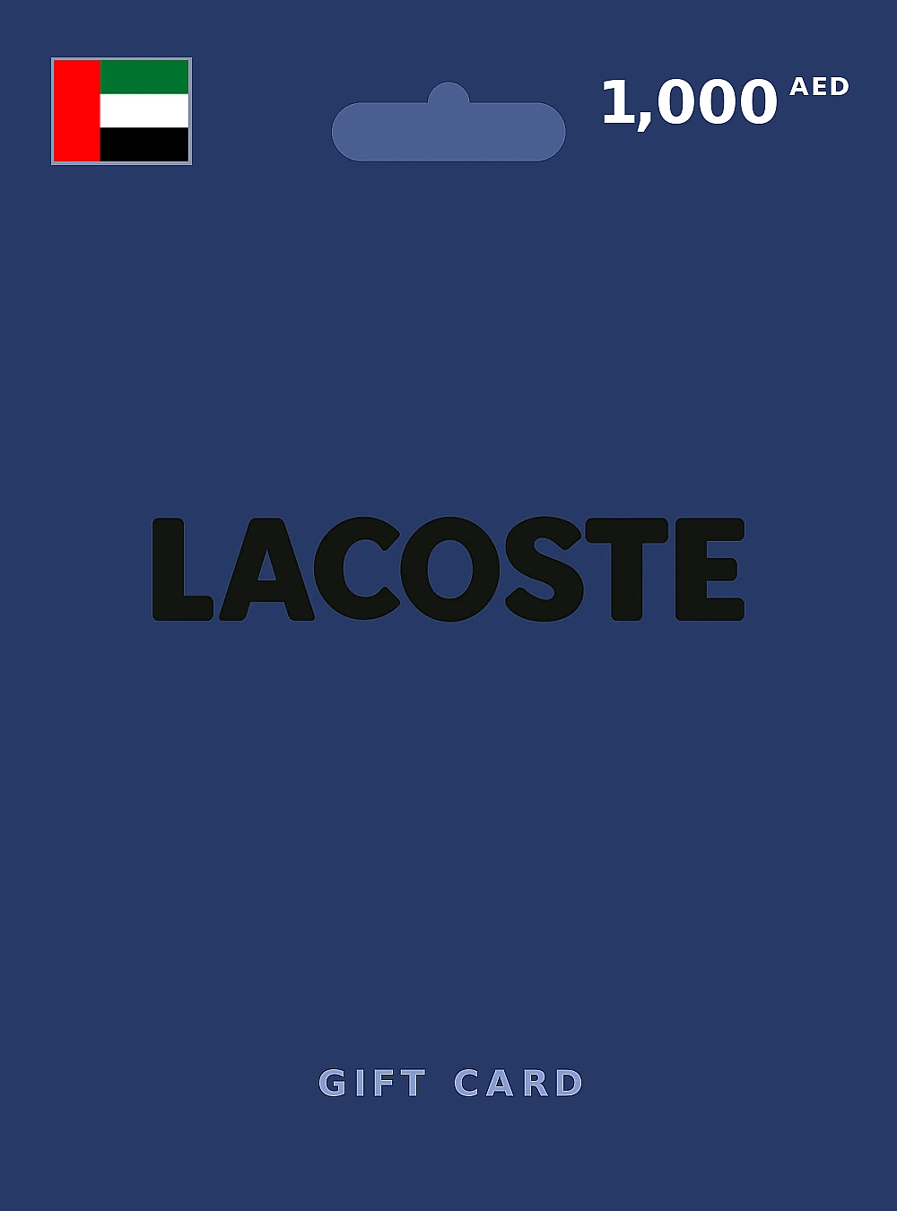 MUSE-LACOSTE Gift Card 1000 AED UNITED ARAB EMIRATES