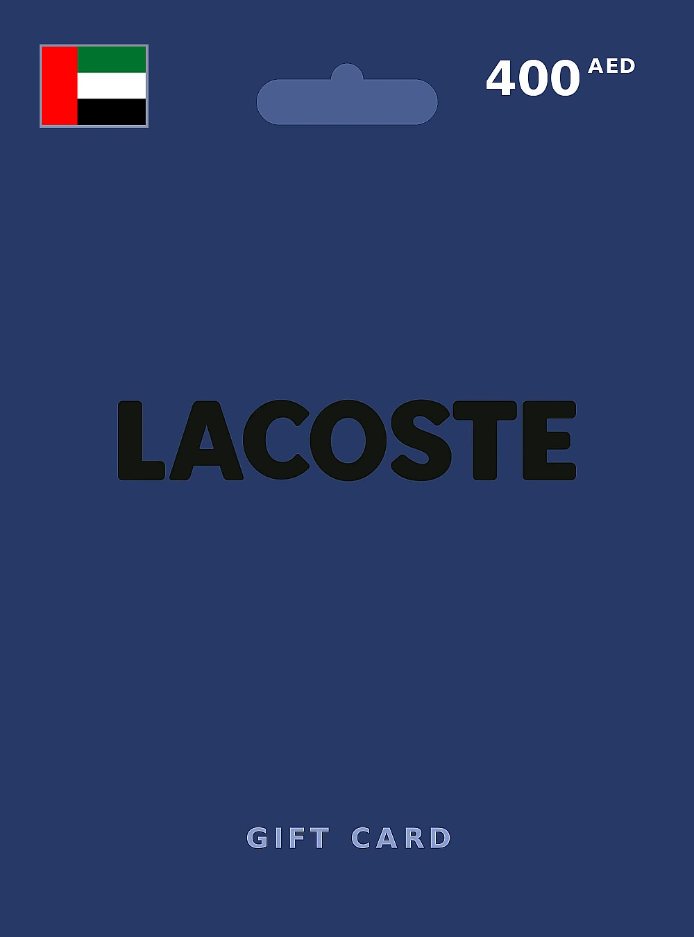 MUSE-LACOSTE Gift Card 400 AED UNITED ARAB EMIRATES