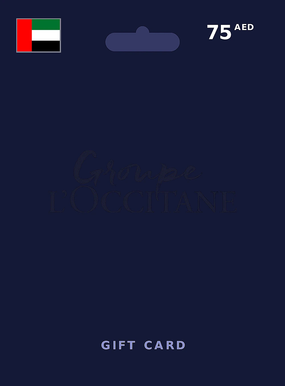 MUSE-LOCCITANE Gift Card 75 AED UNITED ARAB EMIRATES