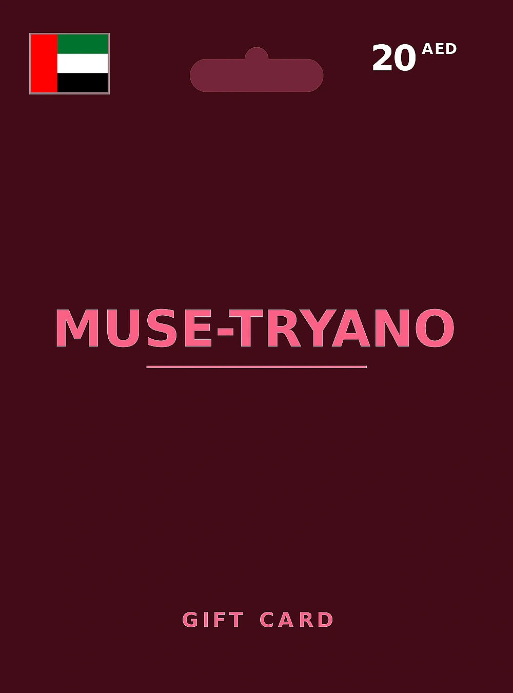 MUSE-TRYANO Gift Card 20 AED UNITED ARAB EMIRATES