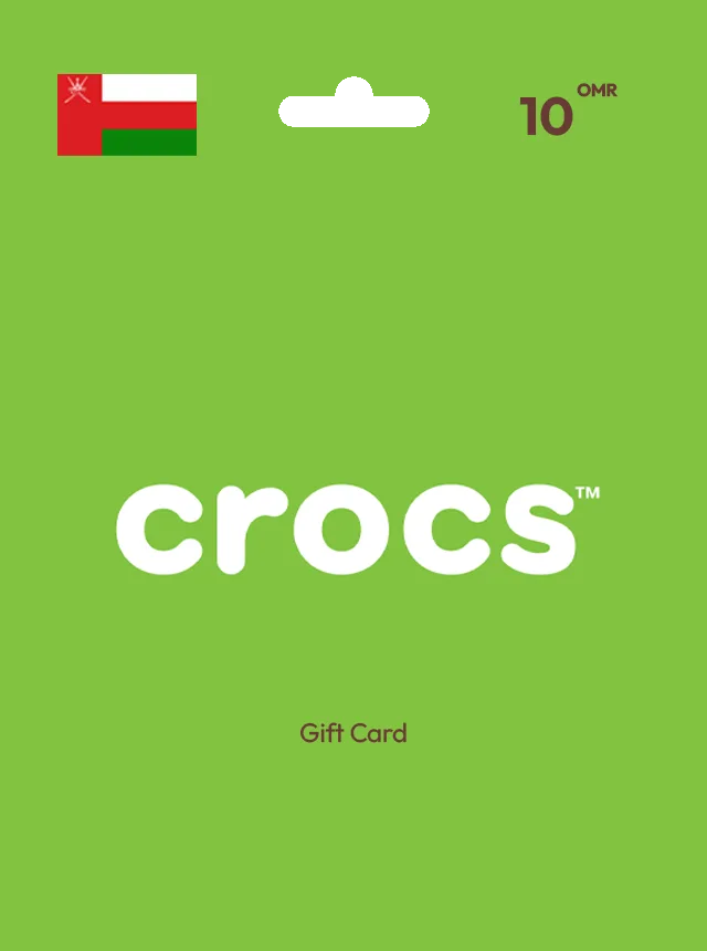 Crocs Gift Card 10 OMR OMAN