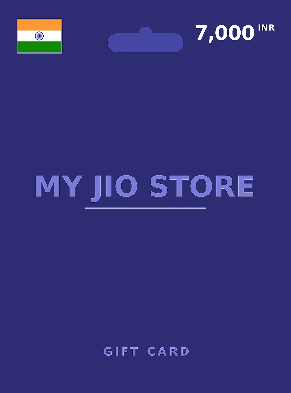 My Jio Store Gift Card 7000 INR INDIA