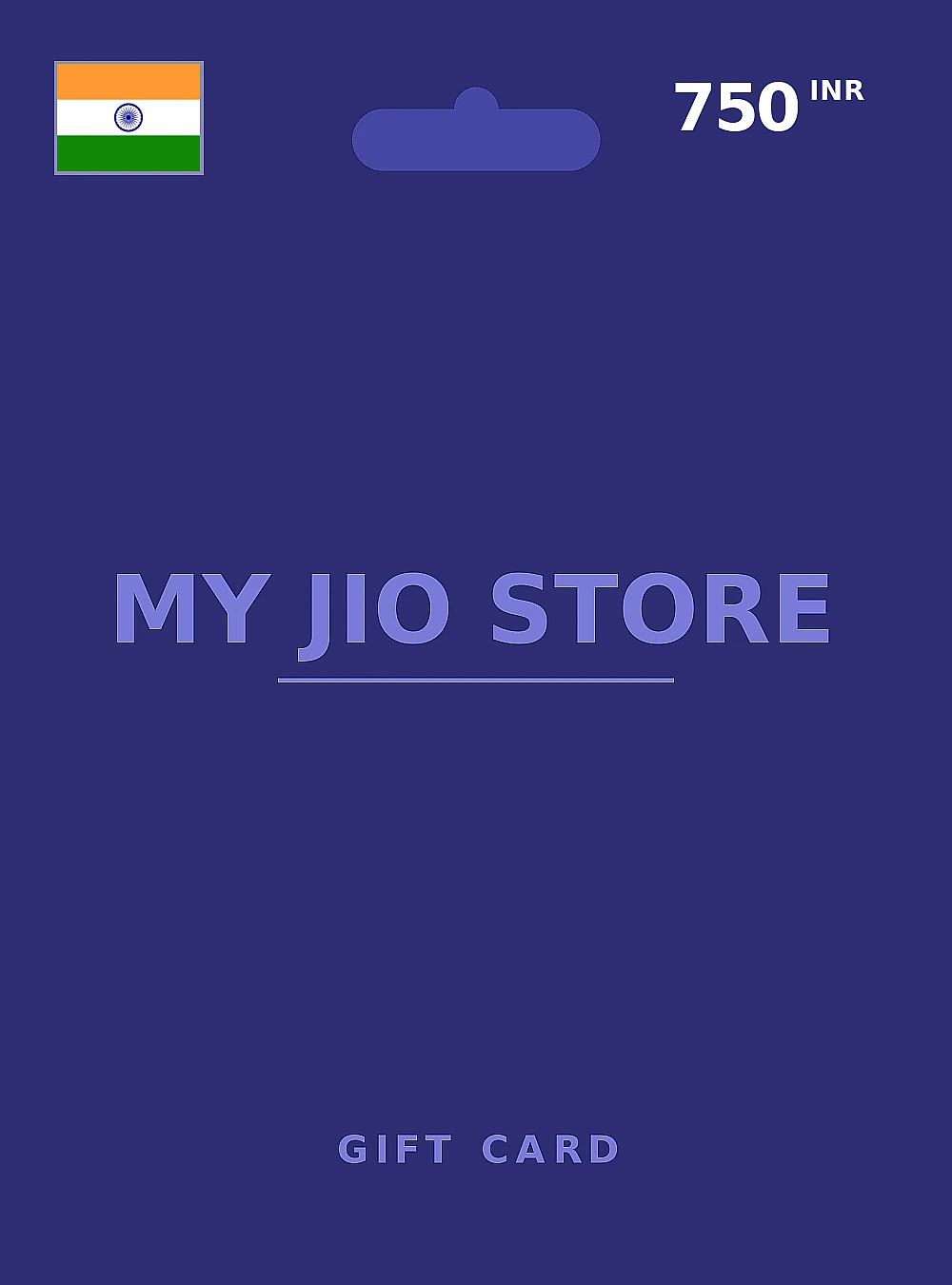 My Jio Store Gift Card 750 INR INDIA