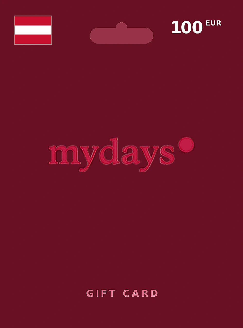 MyDays Gift Card 100 EUR AUSTRIA