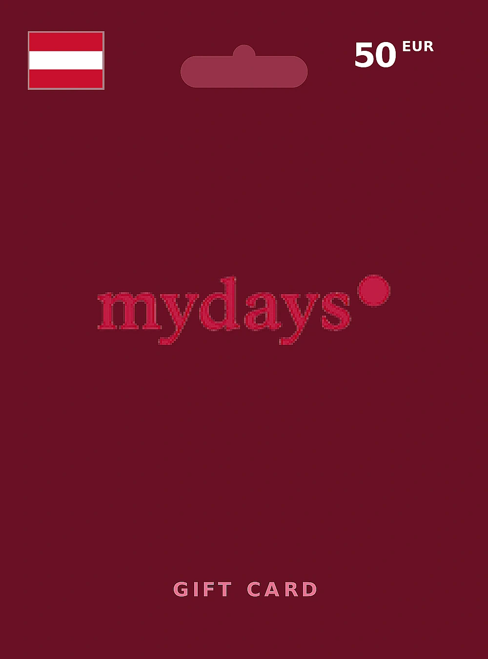 MyDays Gift Card 50 EUR AUSTRIA