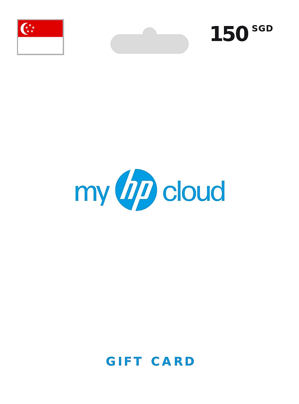 myHPcloud Cloud Storage Gift Card 150 SGD SINGAPORE