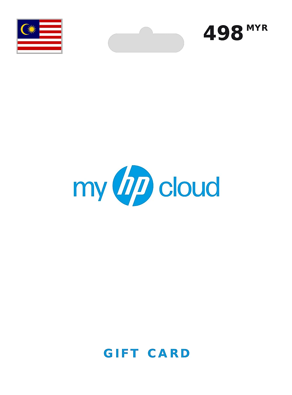 myHPcloud Cloud Storage Gift Card 498 MYR MALAYSIA