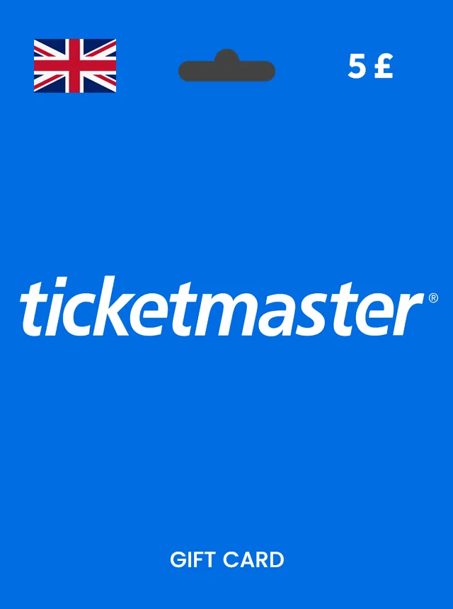 Ticketmaster Gift Card 5 GBP UNITED KINGDOM