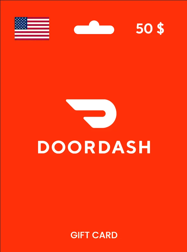 DoorDash Gift Card USA 50 USD