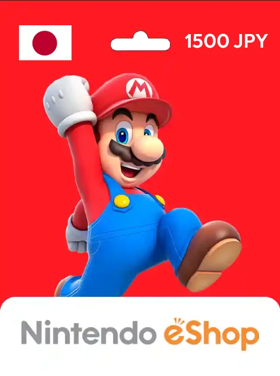 Nintendo Gift Card 1500 JPY JAPAN