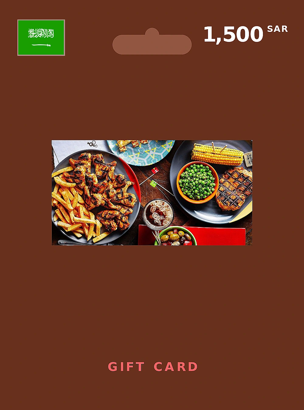 Nando's Gift Card 1500 SAR SAUDI ARABIA