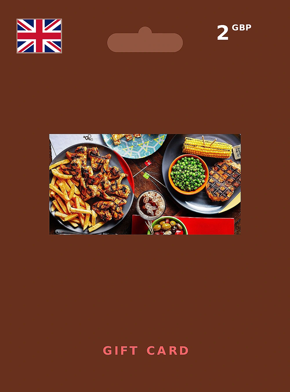 Nando's Gift Card 2 GBP UNITED KINGDOM