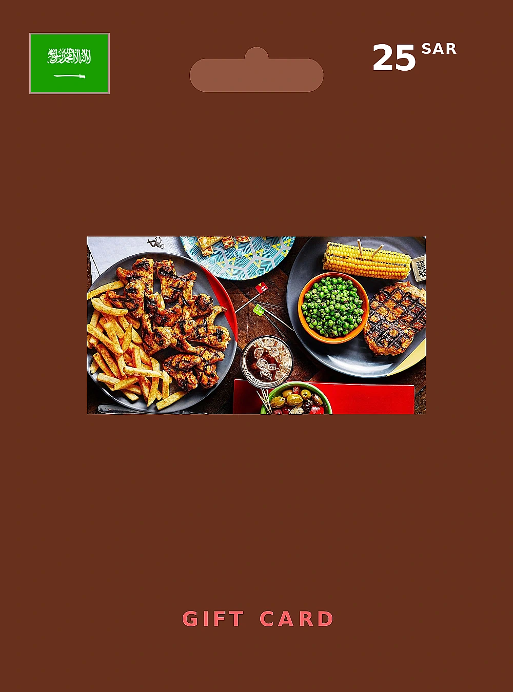 Nando's Gift Card 25 SAR SAUDI ARABIA