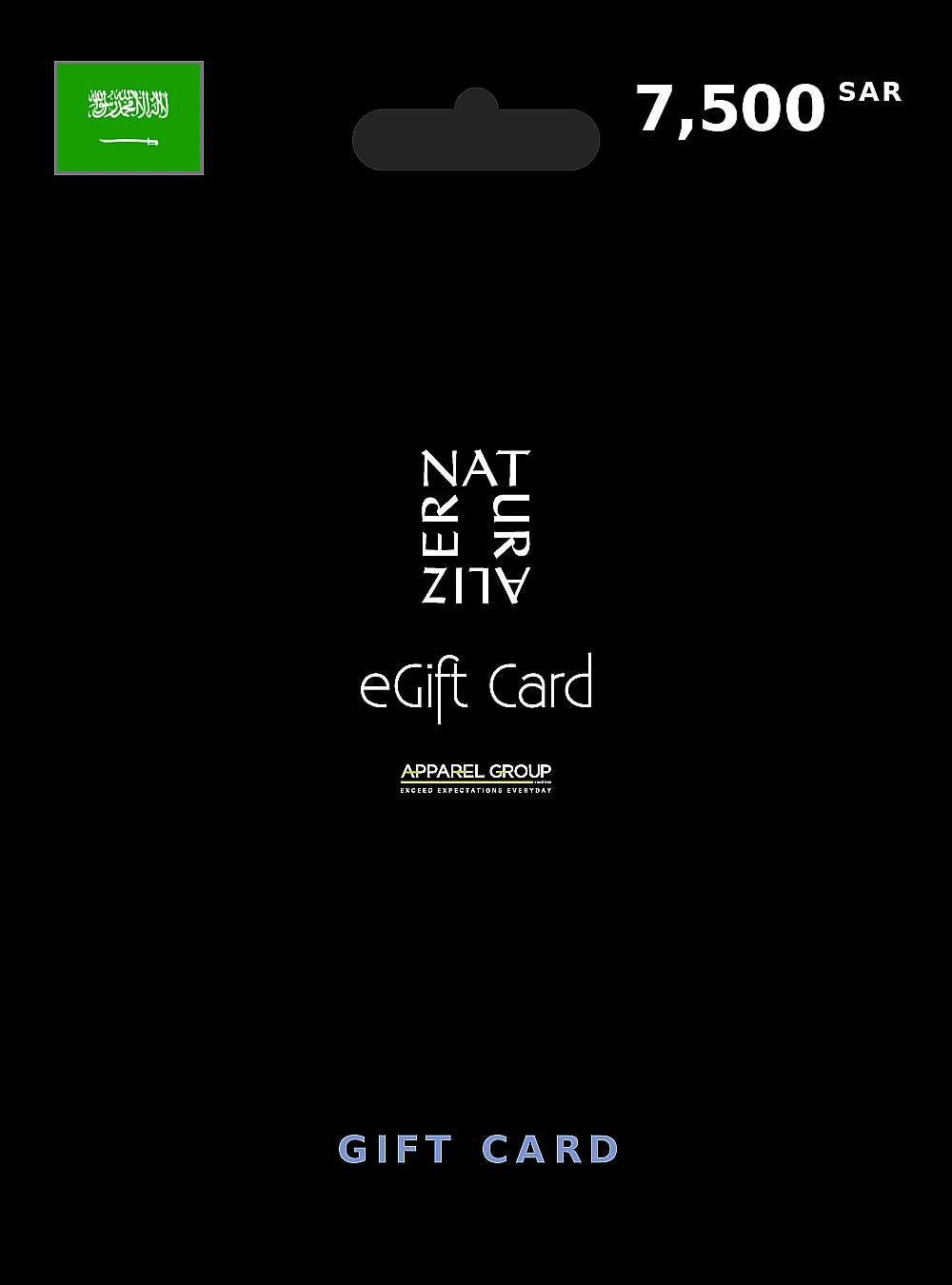 Naturalizer Gift Card 7500 SAR SAUDI ARABIA