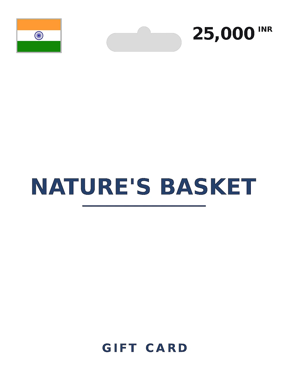 Nature's Basket Gift Card 25000 INR INDIA