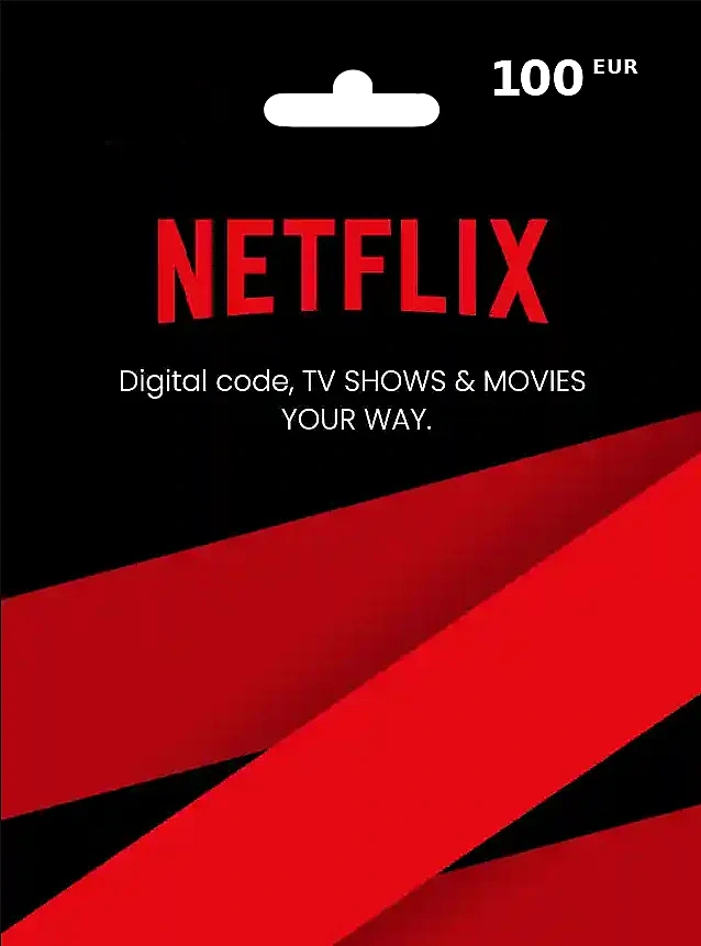 Netflix EU Gift Card 100 EUR EUROPE