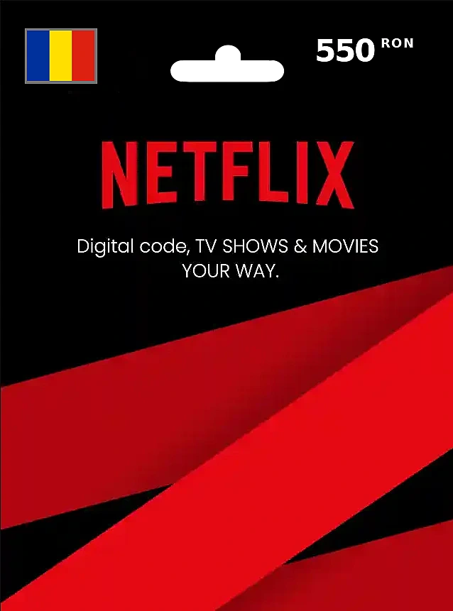 Netflix Gift Card 550 RON ROMANIA