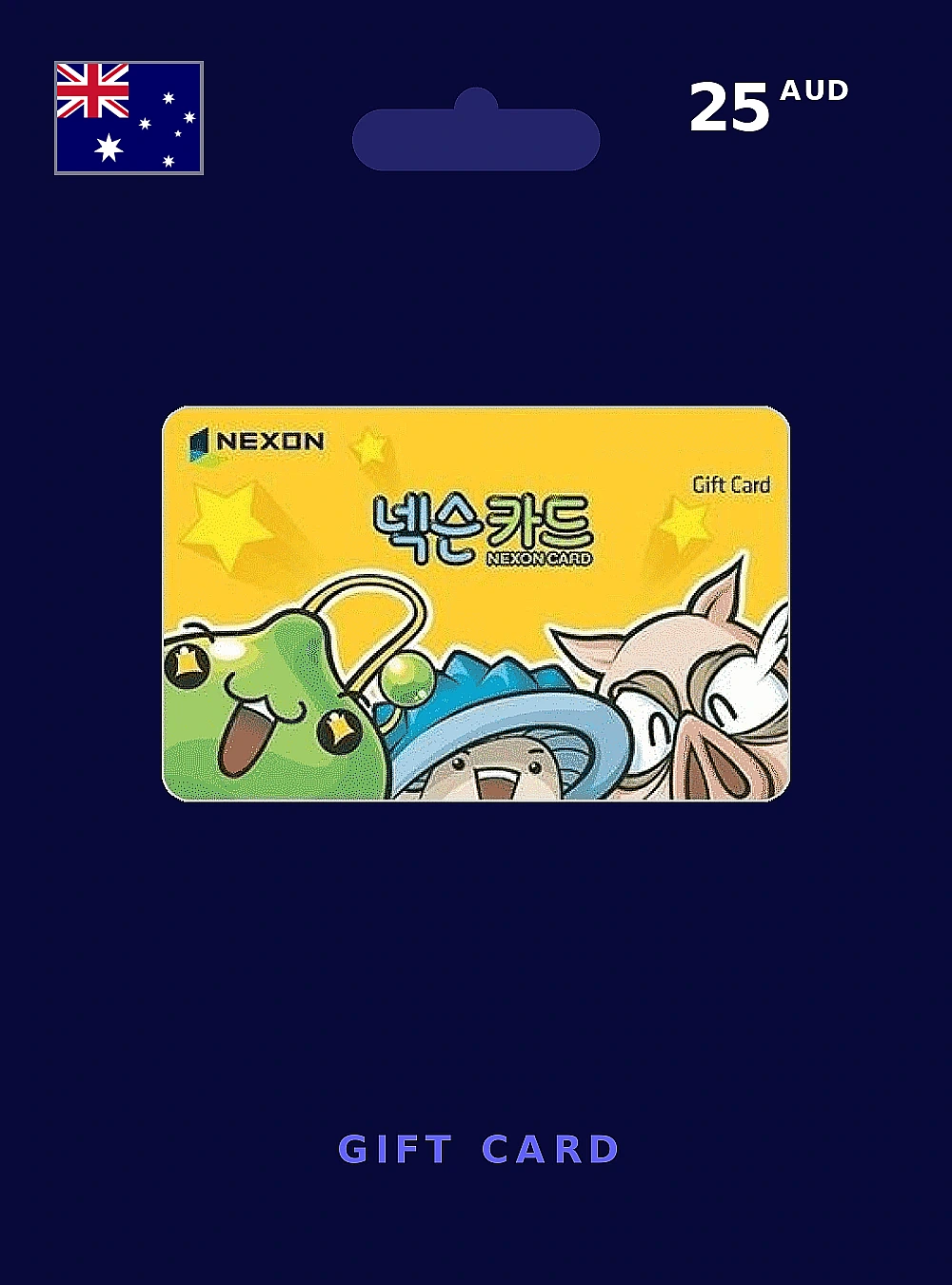 Nexon Game Card Gift Card 25 AUD AUSTRALIA