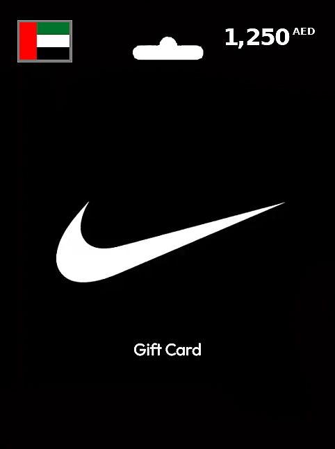 Nike Gift Card 1250 AED UNITED ARAB EMIRATES