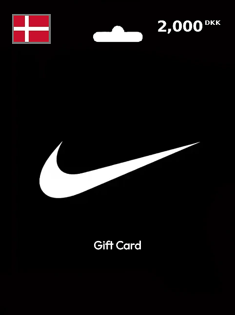 Nike Gift Card 2000 DKK DENMARK