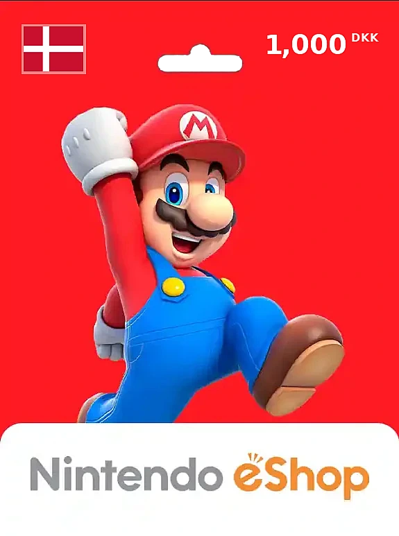 Nintendo Gift Card 1000 DKK DENMARK