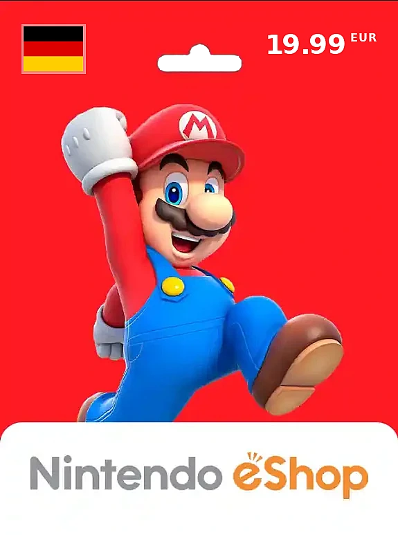 Nintendo Gift Card 19 EUR GERMANY