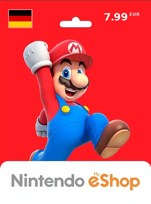 Nintendo Gift Card 7 EUR GERMANY