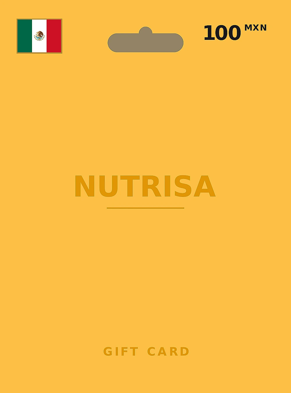 Nutrisa Gift Card 100 MXN MEXICO