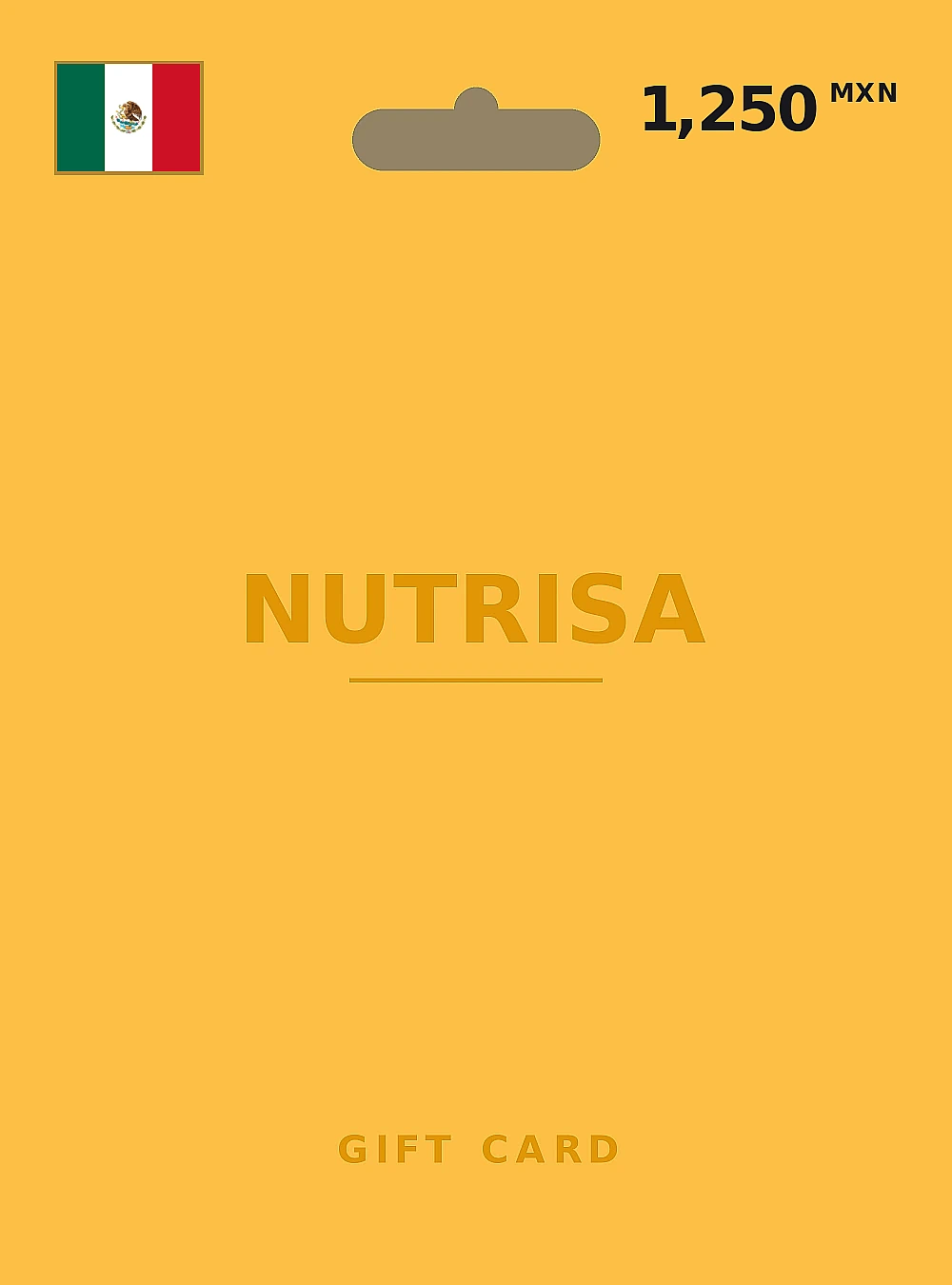Nutrisa Gift Card 1250 MXN MEXICO