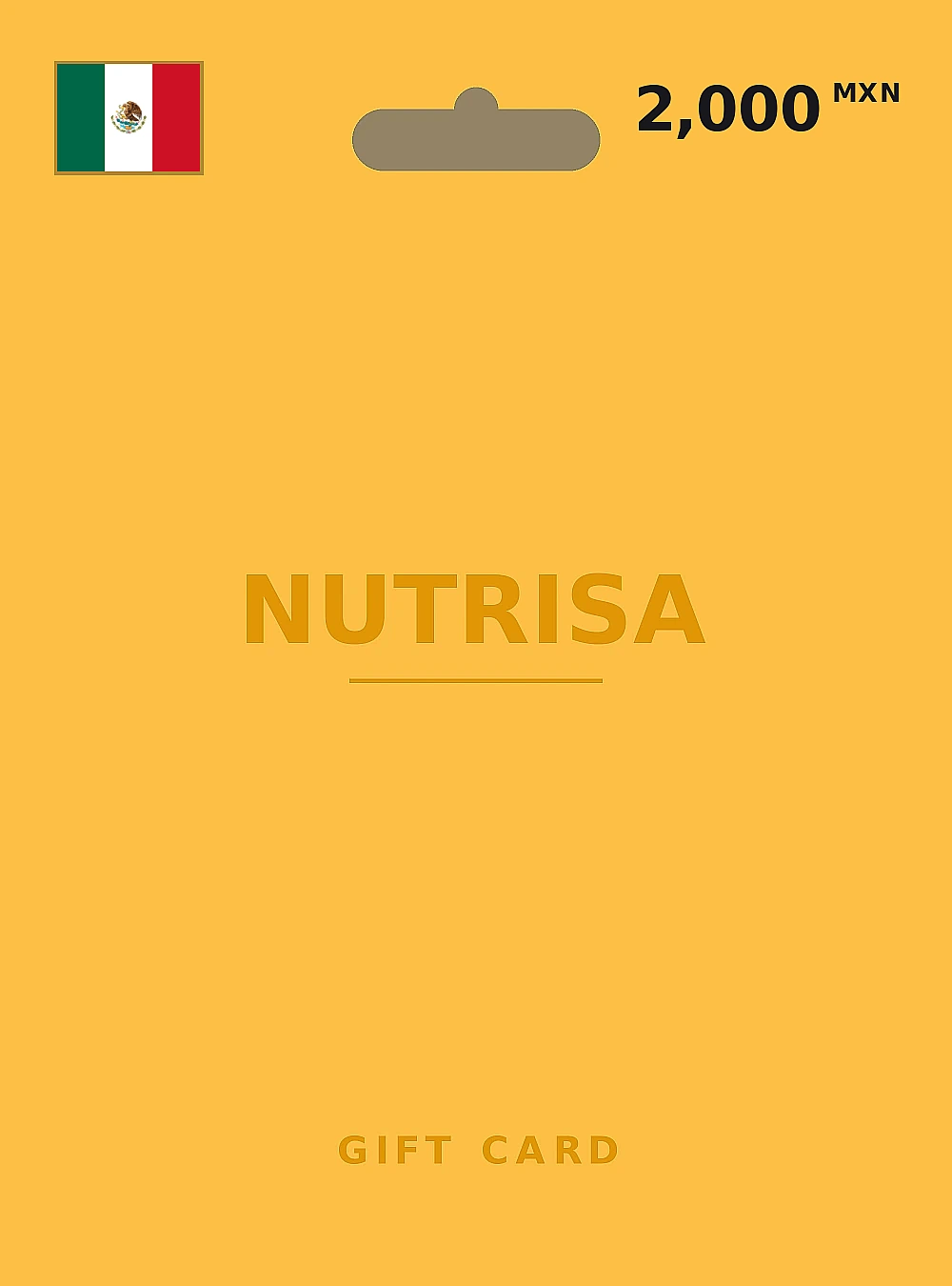 Nutrisa Gift Card 2000 MXN MEXICO