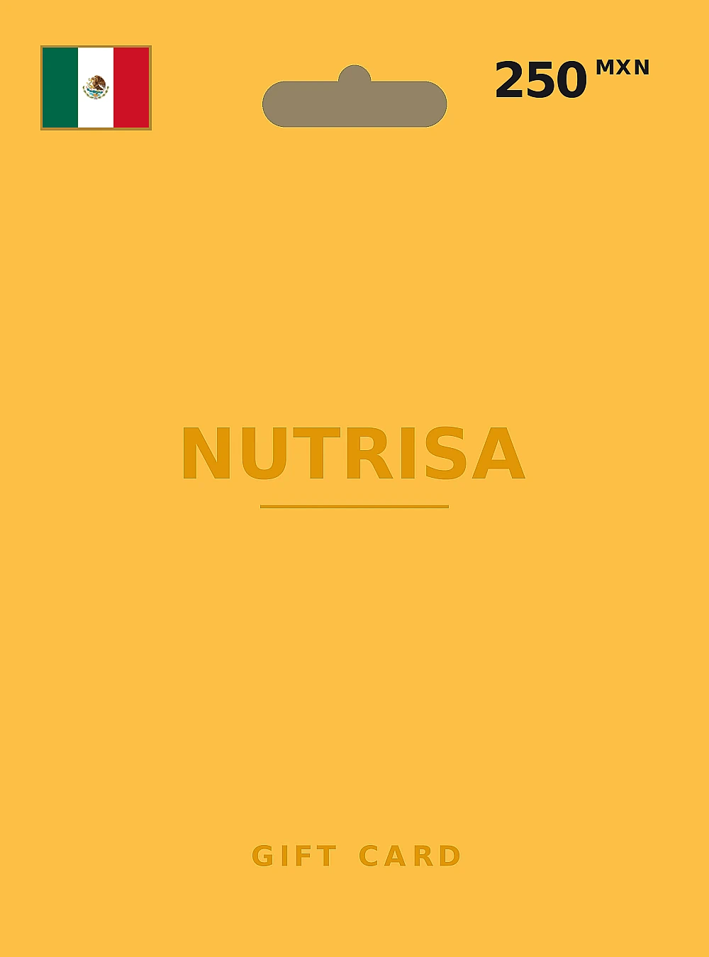 Nutrisa Gift Card 250 MXN MEXICO