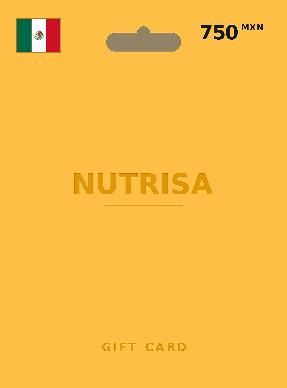 Nutrisa Gift Card 750 MXN MEXICO