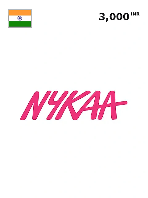 Nykaa Gift Card 3000 INR INDIA