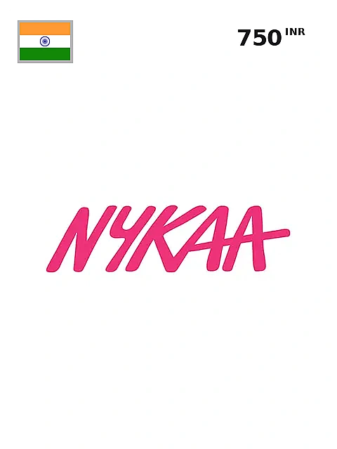 Nykaa Gift Card 750 INR INDIA