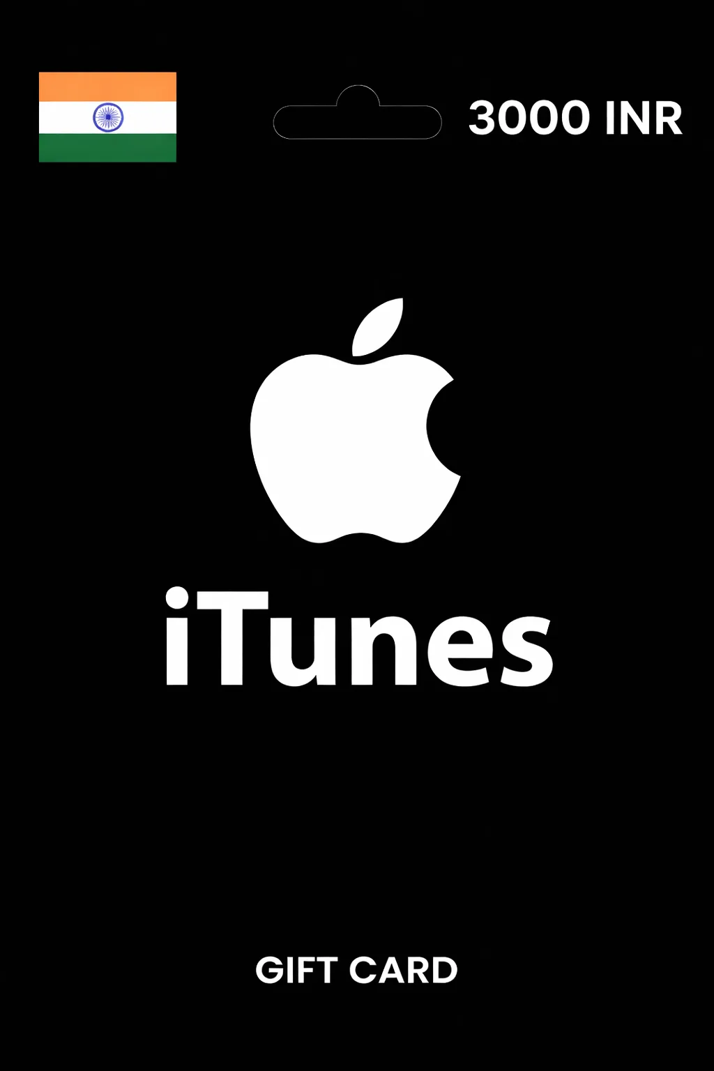 Apple  iTunes Gift Card 3000 INR INDIA