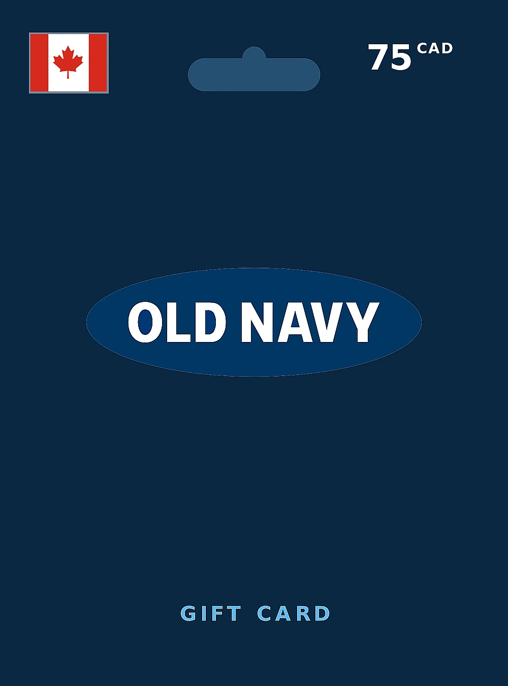Old Navy Gift Card 75 CAD CANADA