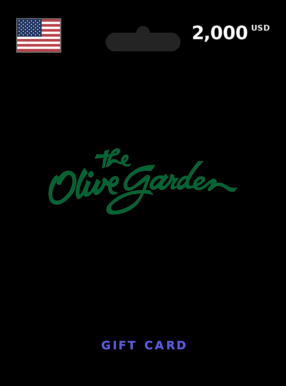 Olive Garden Gift Card 2000 USD UNITED STATES