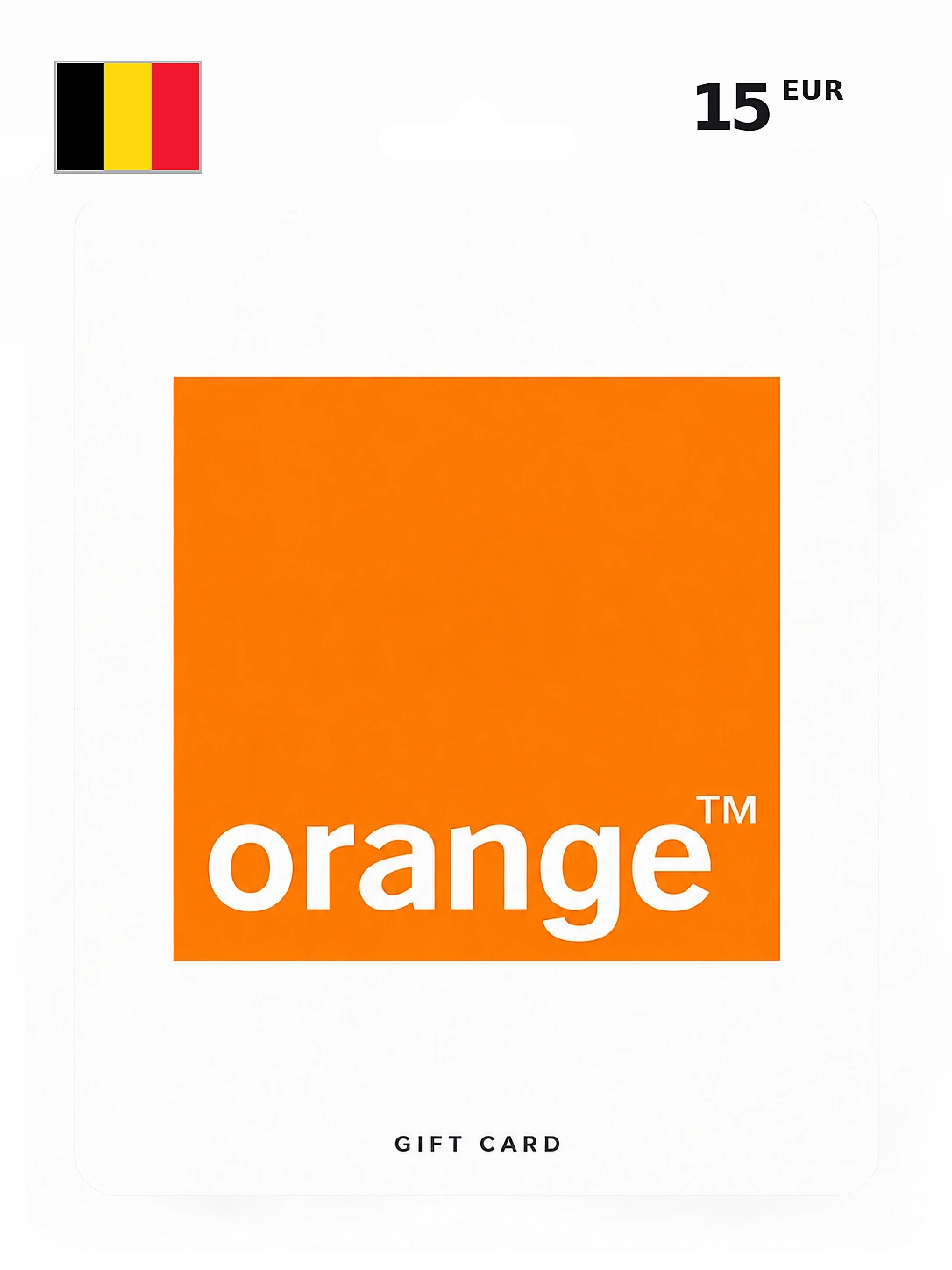 Orange Gift Card 15 EUR BELGIUM