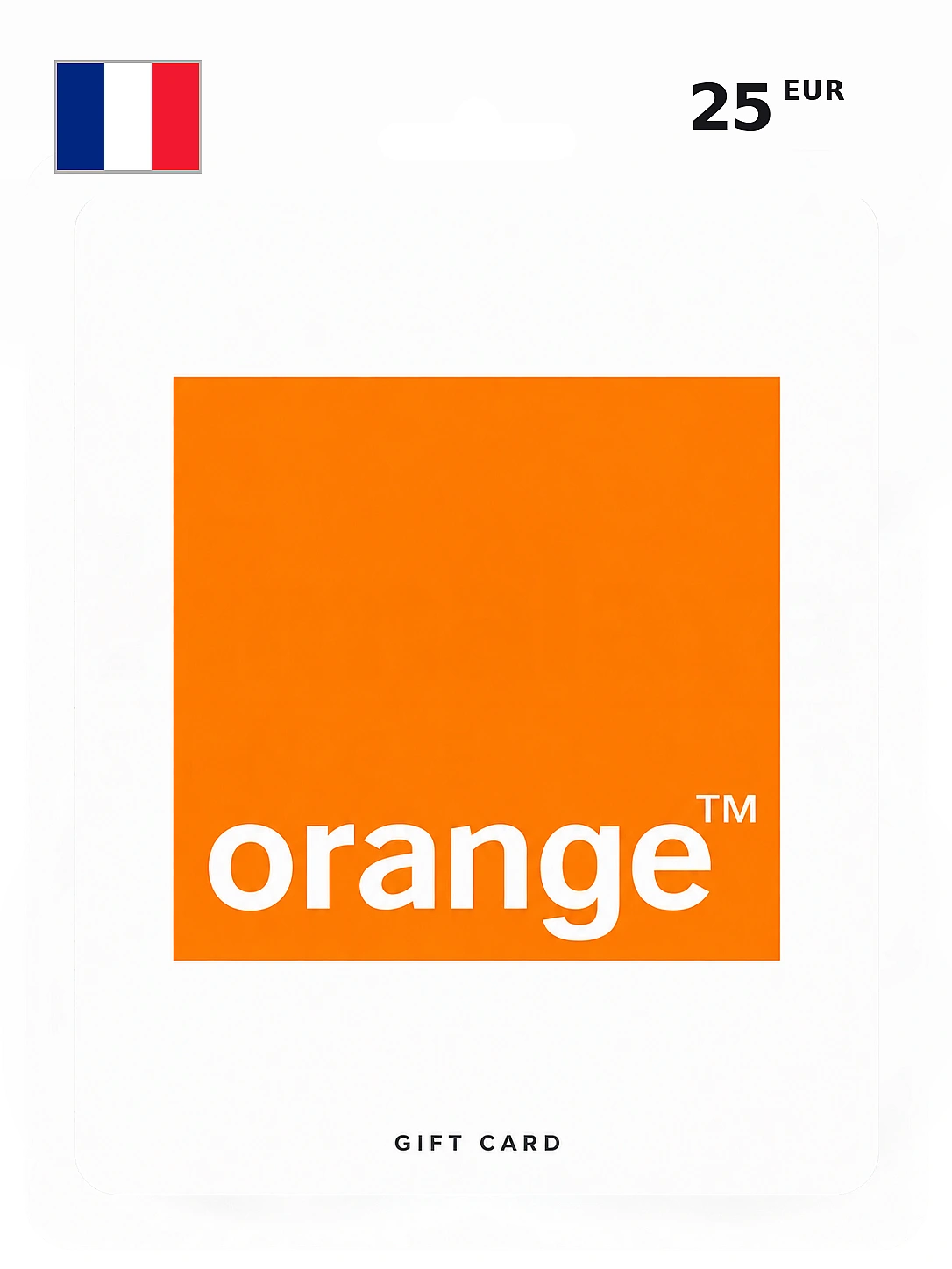 Orange Classiques Gift Card 25 EUR FRANCE