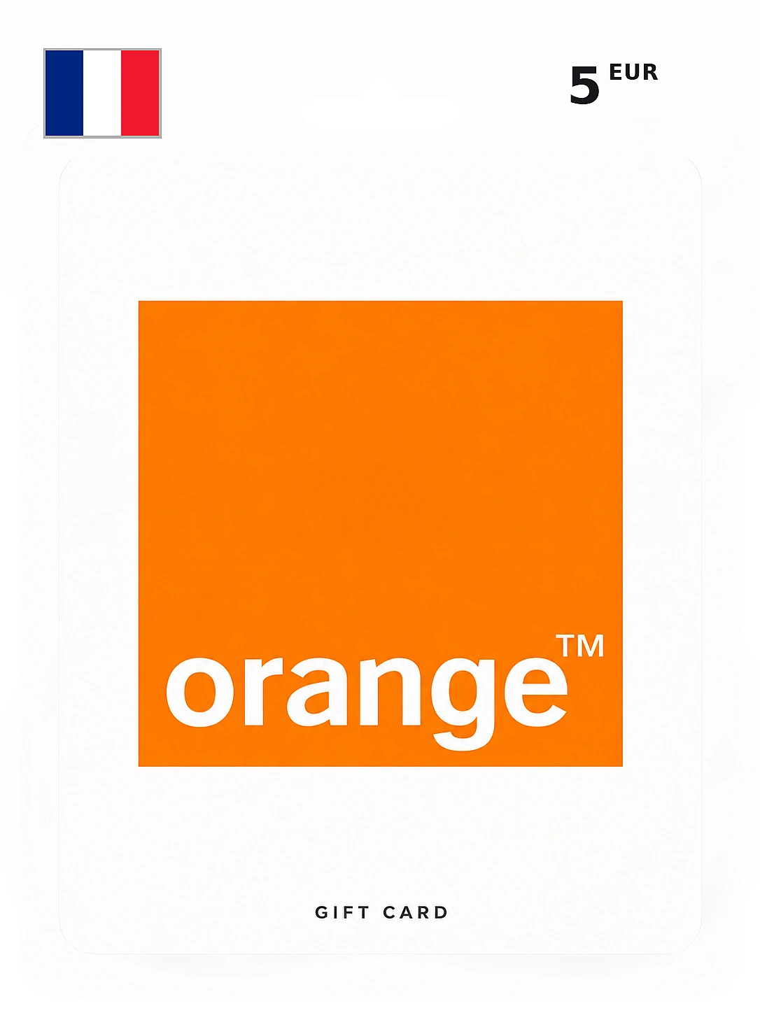 Orange Classiques Gift Card 5 EUR FRANCE