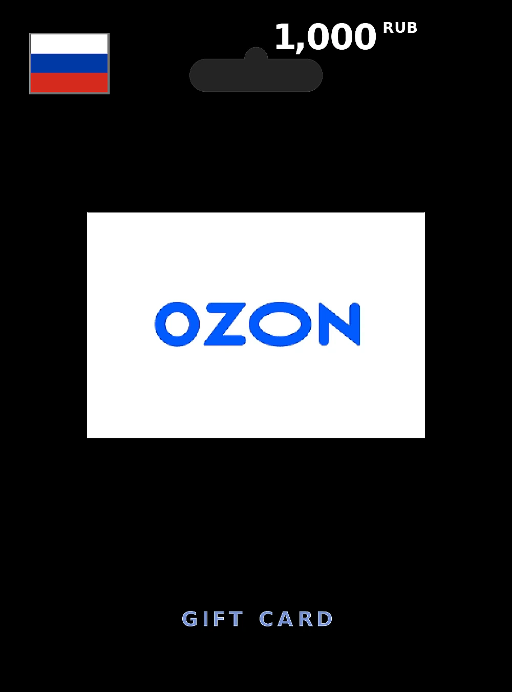 OZON.ru Gift Card 1000 RUB RUSSIA