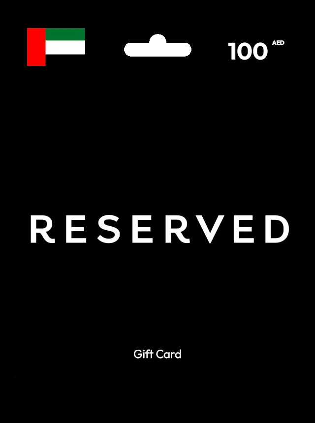 Reserved Gift Card 100 AED UNITED ARAB EMIRATES