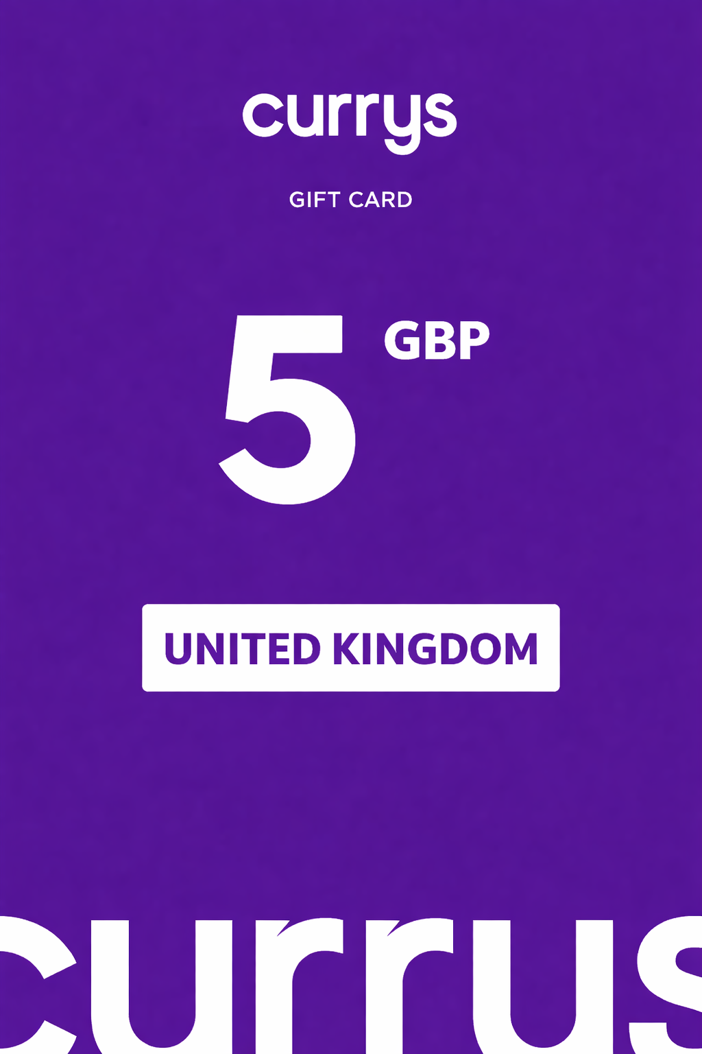 Currys Gift Card 5 GBP UNITED KINGDOM