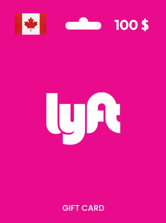 Lyft Gift Card 100 CAD CANADA