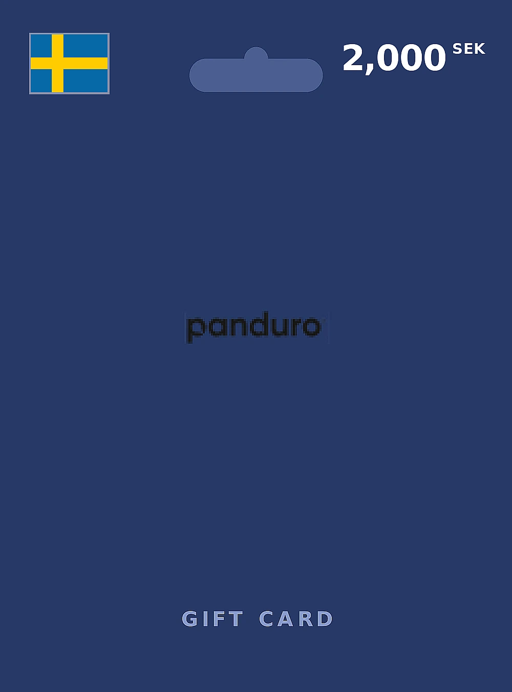 Panduro Gift Card 2000 SEK SWEDEN