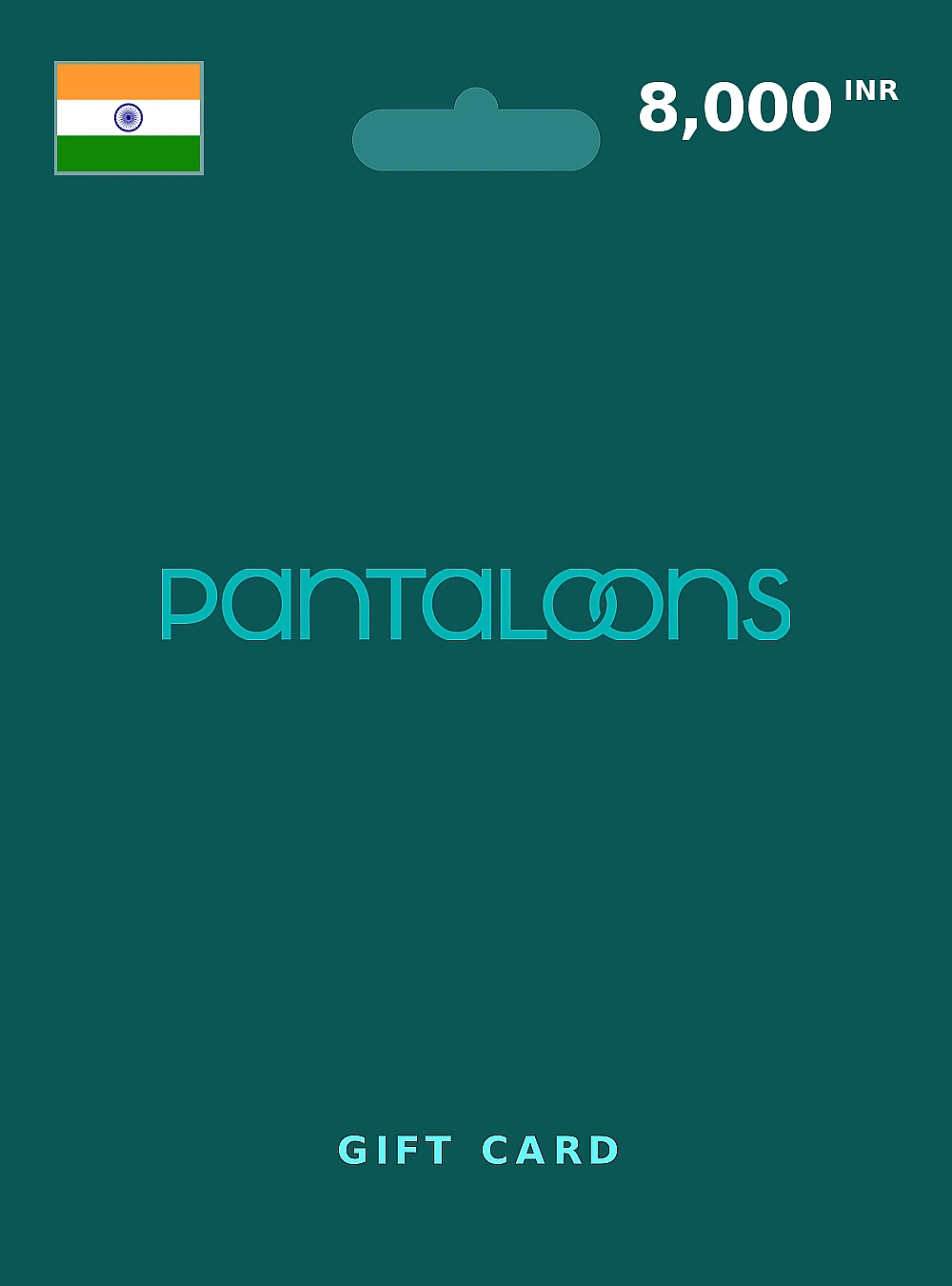 Pantaloons Gift Card 8000 INR INDIA