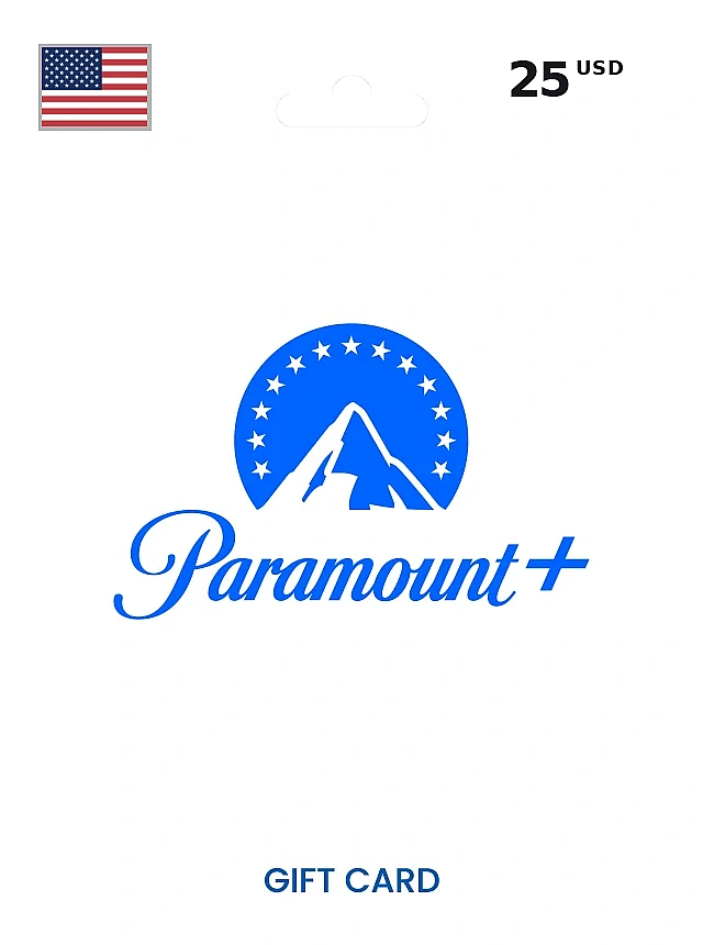 Paramount+ Gift Card  $25 USD UNITED STATES