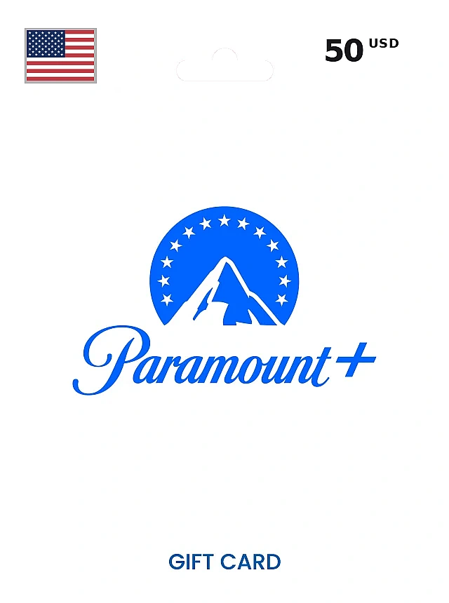 Paramount+ Gift Card  $50 USD UNITED STATES